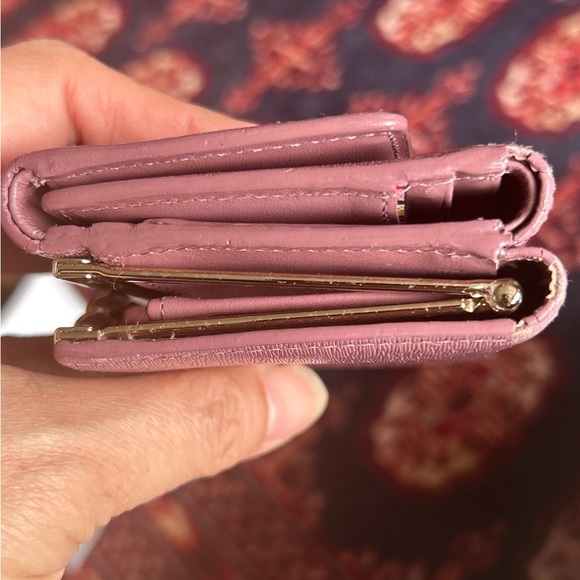 Mint $550 PAUL SMITH of London Lilac Small leather wallet coin purse - Picture 9 of 11